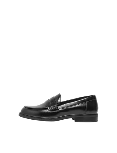 Only Onllux-1 PU Mocasines Noos para Mujer, Negro, 40 EU