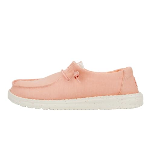 Hey Dude Wendy Canvas, Mocasin Mujer, Rosa, 41 EU