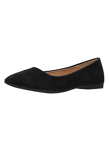 Elara Bailarina Mujer Slip Ons Chunkyrayan P B3039 Schwarz 38