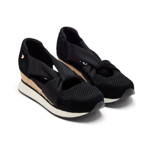Zapatillas Abiertas Piel CU&Ntilde;A Rafia Darlington