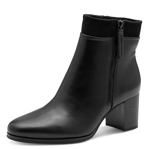 Marco Tozzi Botas de moda para mujer 2-25332-45, Black Comb, talla 39 EU, Peine Negro, 39 EU