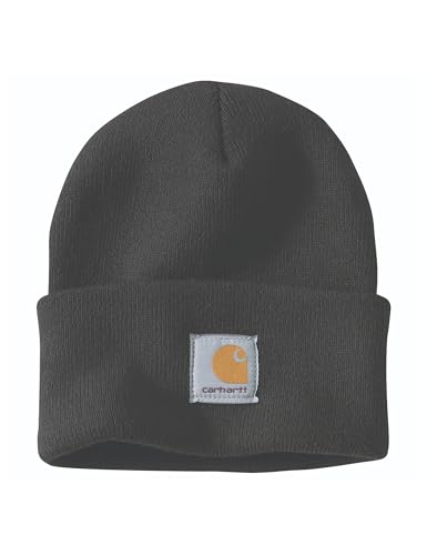 Carhartt Knit Cuffed Beanie, Gorro de punto, Unisex adulto, Negro, Talla única
