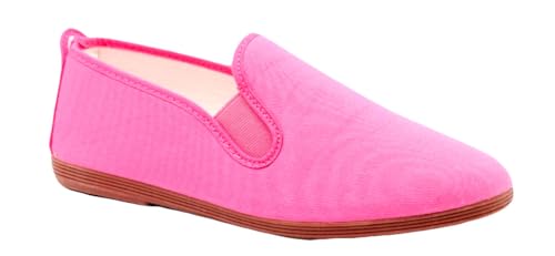 javer 55-1 - Zapatilla Kung-FU Lona Mujer Color: Fucsia Talla: 41