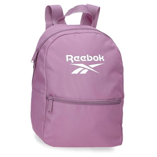 Reebok Ashland Mochila Casual Morado 25x35x11,5 cms Poli&eacute;ster by Joumma Bags