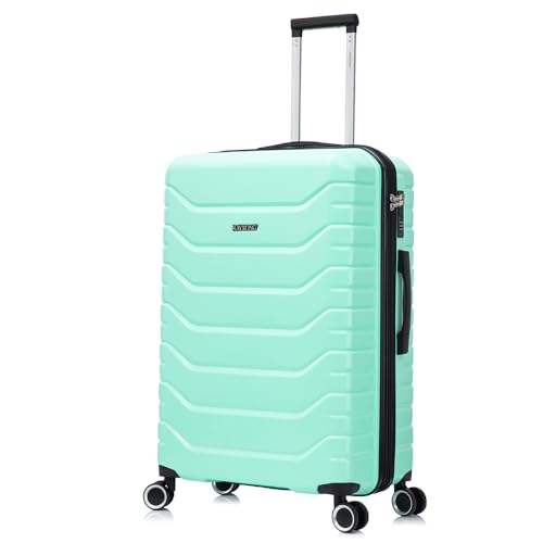 RAYKONG Maleta Grande Expandible ABS+PC 75x49x31cm - 33.50cm Extendido | 114L - 123L | 28 Pulgadas |25kg...