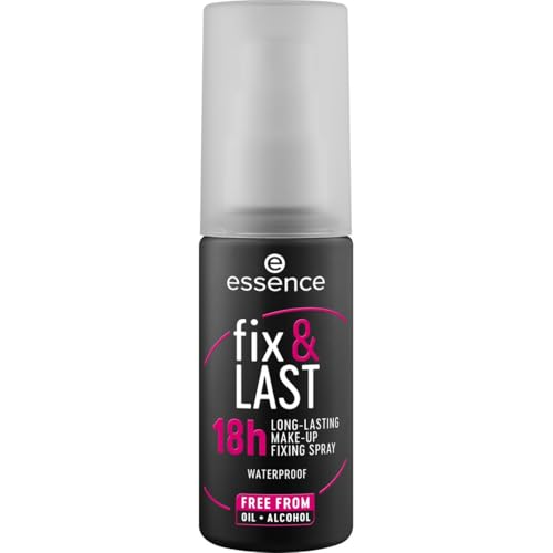 Essence Cosmetics Spray Fijador De Maquillaje De Larga Duraci&oacute;n Fix & Last 18H, Matificante, Fijaci&oacute;n,...