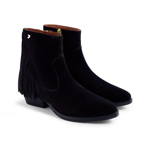 Gioseppo Bota de piel Modelo EITZEN color Negro, talla 39