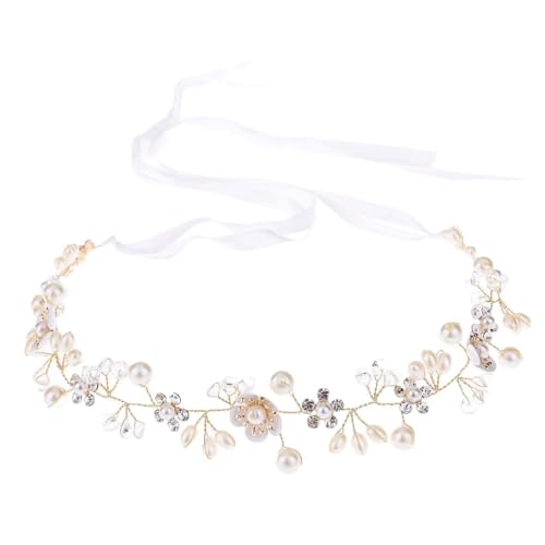 Luxorium 1 unidad de accesorio para el cabello comuni&oacute;n para ni&ntilde;as corona de flores para boda primera...