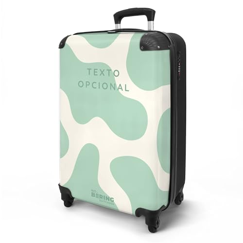 NoBoringSuitcases.com&reg; Maleta de Mano 55x40x20 Personalizada - Maleta con Ruedas, Equipaje de Cabina,...