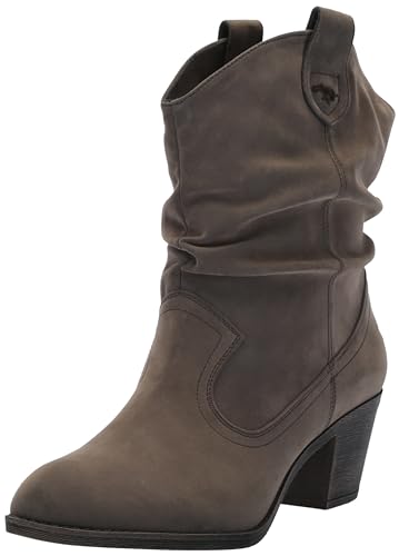 Rocket Dog Botas Sheriff Vintage Worn PuWestern para mujer, Brown, 4.5 UK