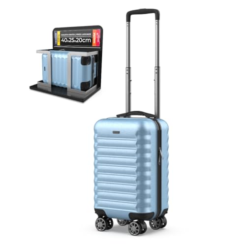 NUMADA- Maleta de Viaje Cabina 40x25x20cm (20L) Upfly Underseat 16 XXS con Ruedas Desmontables. Maleta...
