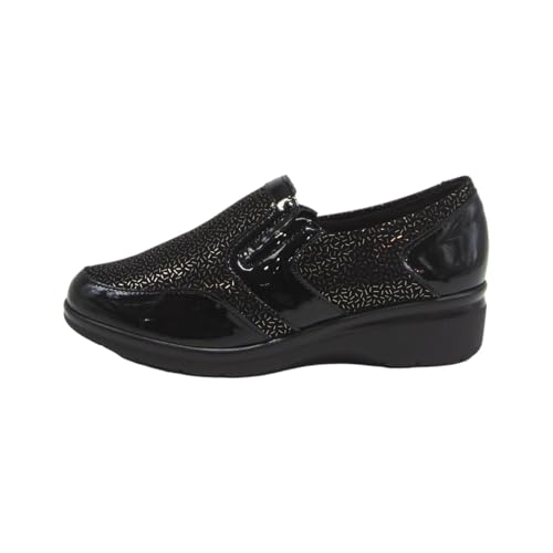 PITILLOS Mocasin Sport Plantilla Extraible Mujer 1889 Color: Negro Talla: 38
