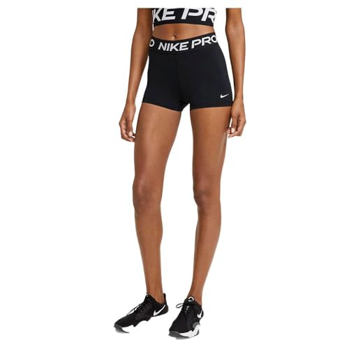 Nike Mujer Shorts, Black/(White), S