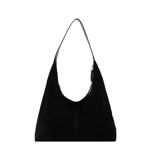 2026 Bolso de hombro elegante suave bolso cruzado boho bolso casual, Negro , Talla &uacute;nica