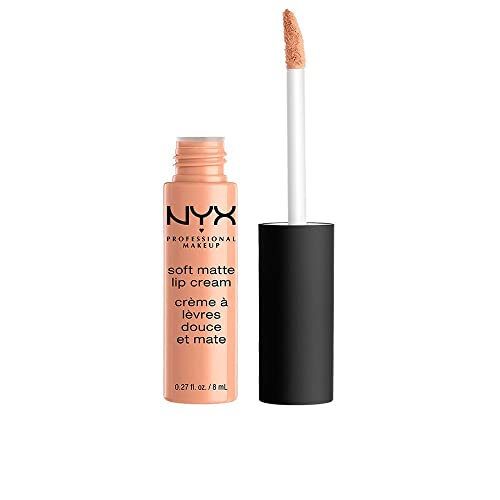 NYX Professional Makeup Pintalabios Soft Matte Lip Cream, Acabado cremoso mate, Color ultrapigmentado,...