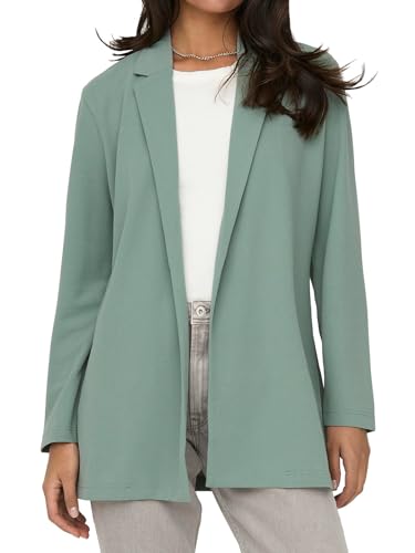 JDY Jdygeggo L/S Blazer Jrs Noos Chaqueta de Traje, Chinois Green, M para Mujer