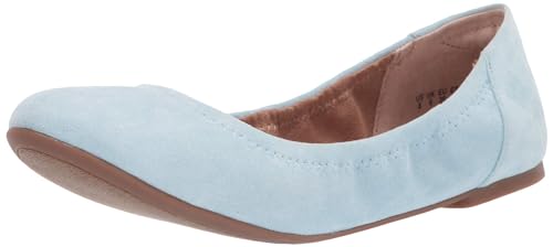 Amazon Essentials Bailarinas sin Cordones de Belice Mujer, Azul Claro, 39.5 EU