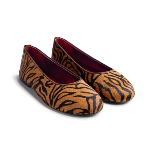 Bailarinas Piel Estampado Animal CHOKIO