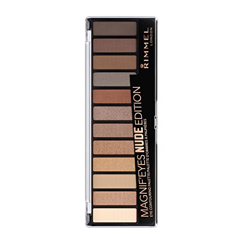 Rimmel London Magnifeyes Palette Nude Edition Paleta de Sombras Tono 1 - 14.16 gr