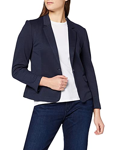 Vero Moda Vmjulia LS Blazer Dnm Noos Chaqueta, Blue, 42EU para Mujer