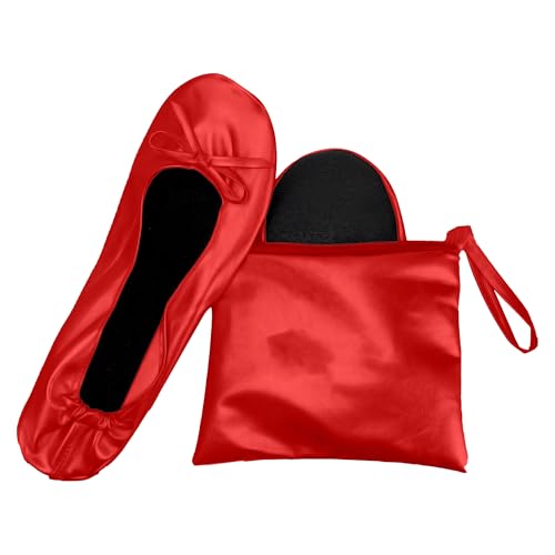 JJ PRIME Ballerina Plegables para Bolso | Zapatos Fiesta Comodos - Después de Los Zapatos de Fiesta con...