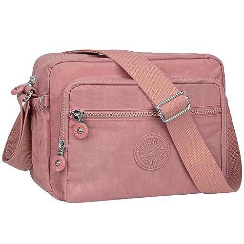 NEWIROVE Bolso Bandolera Mujer Casual Impermeable Mediano Deportivo para Se&ntilde;ora, Viaje De Compras y...