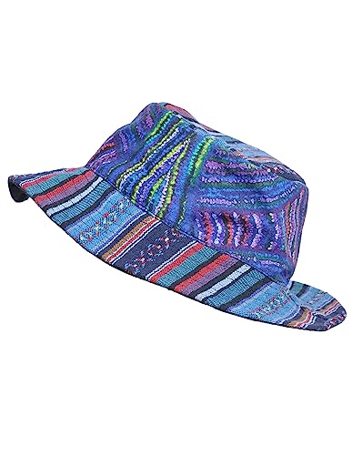 THE COLLECTION ROYAL Hippie Patch Boho Hippy Rave Festival Gear - Gorro de algod&oacute;n para hombres y...