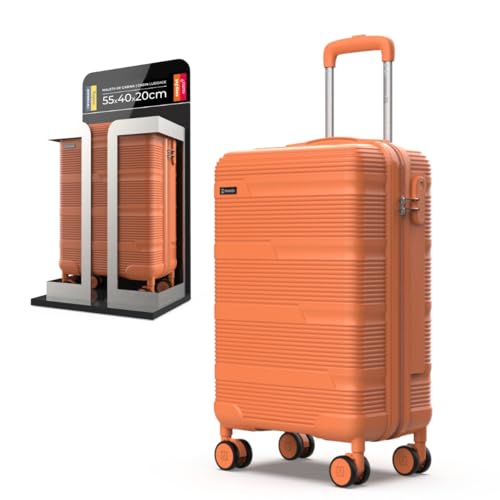 NUMADA - Maleta de Viaje Cabina 55x40x20cm (38,4L) Upfly T10 XS Apta para Ryanair con Cierre de...
