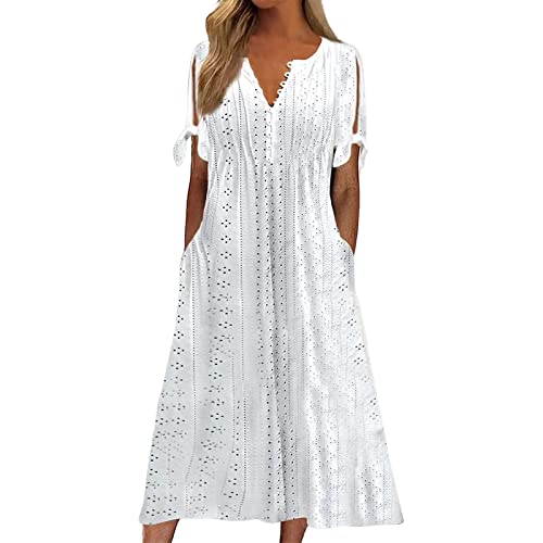 Vestidos Verano Mujer 2026 Vestido Sueltos Playa Largo Cortos Ropa De Largos Algodon Boho Chic Beach...