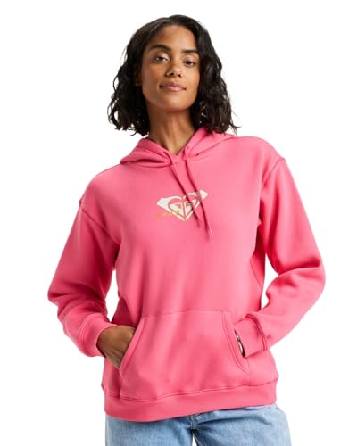 Roxy VL Surf Stoked Brushed - Sudadera con Capucha - Mujer - Rosa.