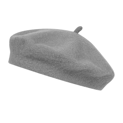 Alaoo Sombrero de Boina Francesa,Sombrero Lana Cl&aacute;sico de Boina Mujer,Elegantes Gorros Vintage...