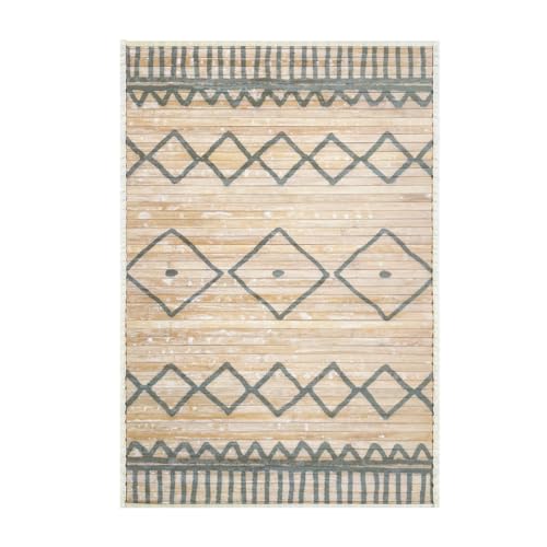 Acomoda Textil &ndash; Alfombra de Bamb&uacute; Natural Ecol&oacute;gica para Interior y Exterior. Alfombra Resistente,...