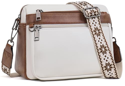 MUIIKOLA Bolso Mediano para Mujer - Bolso de Mano con Correa Ancha Suave