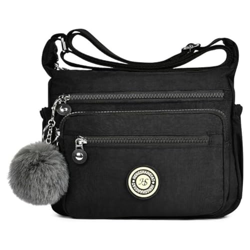 Aucuu Bolso Bandolera Mujer, Impermeable Nailon Crossbody Bolso, Grande Crossbody Bolsos con Correa...