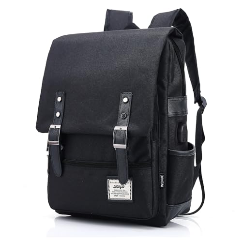 HASAGEI Mochila Unisex de Lona Mochila del Ordenador Port&aacute;til Escolar Vuelta al Cole