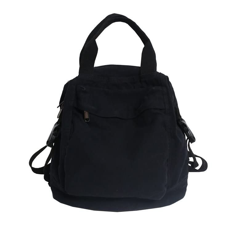 Mochila peque&ntilde;a para mujer, lona, bolsa de viaje para actividades al aire libre, estilo bohemio, retro,...