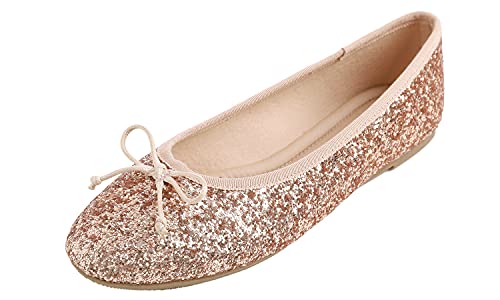 Feversole Women's Macaroon Glitter Colorful,Cojín de Espuma con Memoria Colorida Macaron para Mujer,...