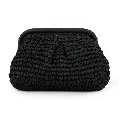 LHHMZ Bolso de Paja Tejida para Mujer - Bolsa de Playa de Verano