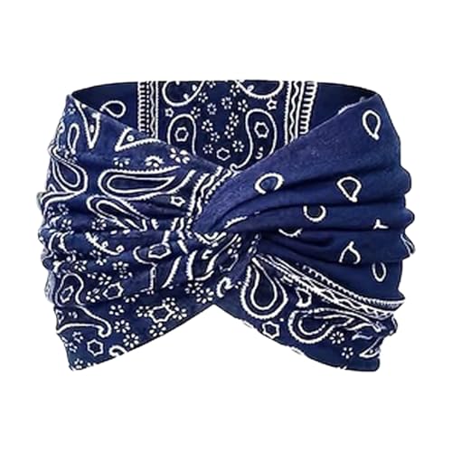 Bandanas Boho para mujer | Bandanas anchas con nudos | Accesorio para cabeza transpirable para mujer,...