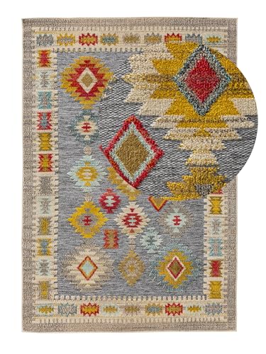 benuta Nest Noelia - Alfombra de fibra sint&eacute;tica, adecuada para exteriores, rectangular y en estilo:...