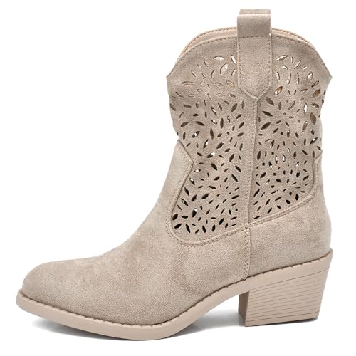 IF Fashion Zapatos para Mujer Botas Botines Camperos MP661, 37 EU