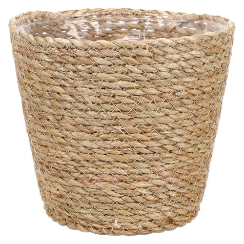 Maceteros Decorativos Interior Cesta Mimbre Macetas Decorativas Interior Papelera Ba&ntilde;O Ropa De Rat&aacute;N...