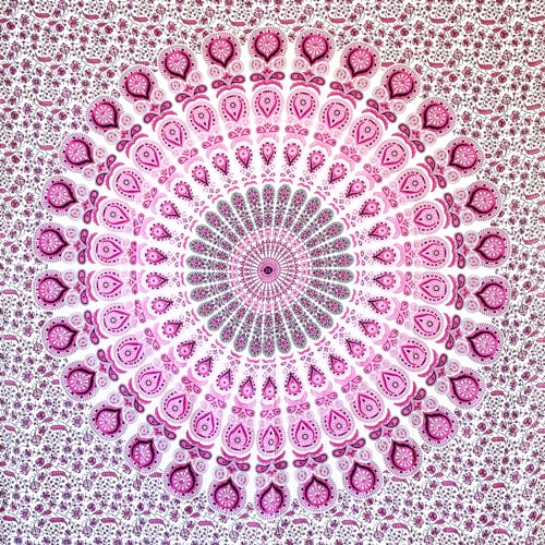 MOMOMUS Tapiz Mandala Multiuso - Arte Mural - Tapiz de Pared Grande, Tapiz Decorativo de Pared y Manta de...